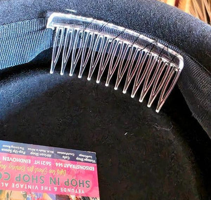 Vintage 50's Herman Wool Pillbox Hat - Yatva