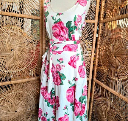 Vintage 50's Lady Vintage Charlotte Rose Dress - Yatva