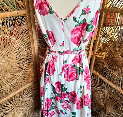 Vintage 50's Lady Vintage Charlotte Rose Dress - Yatva