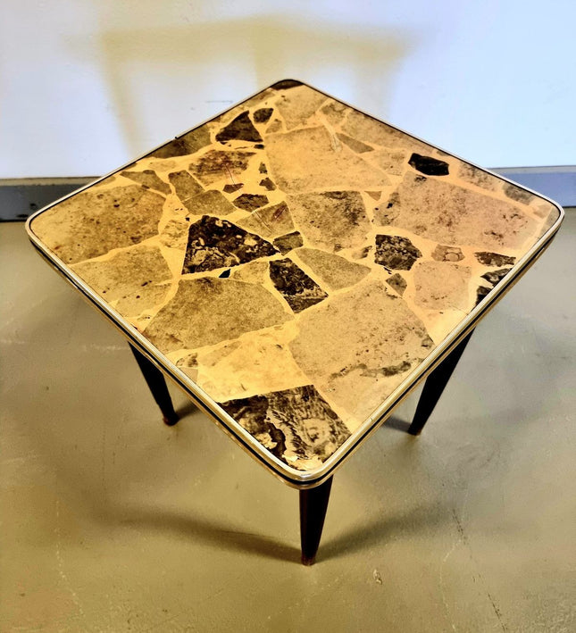 Vintage 50s Mid - Century Modern Side Table (MCM) - Yatva