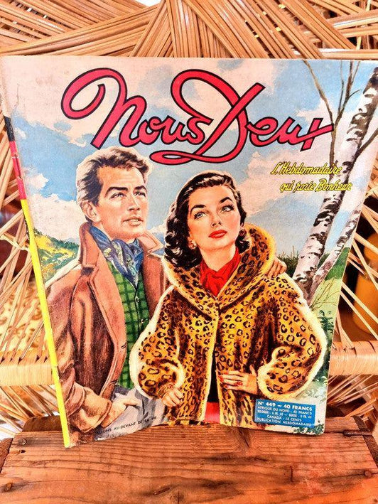 Vintage 50's Nous Deux Magazine - Yatva