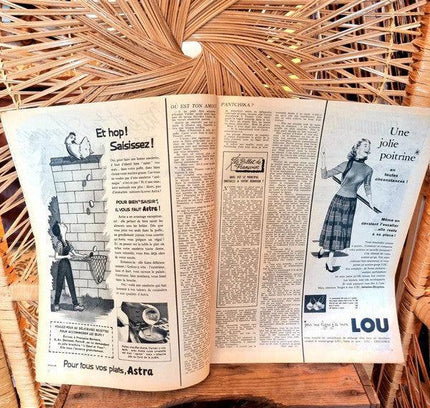 Vintage 50's Nous Deux Magazine - Yatva
