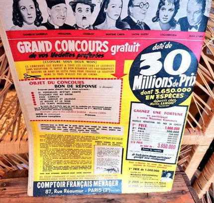 Vintage 50's Nous Deux Magazine - Yatva