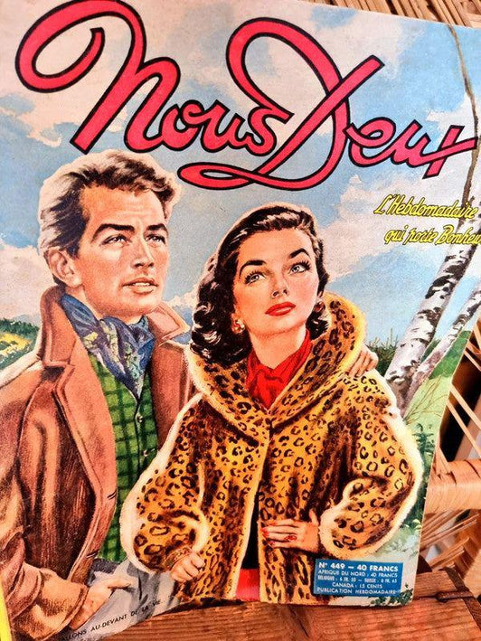 Vintage 50's Nous Deux Magazine - Yatva