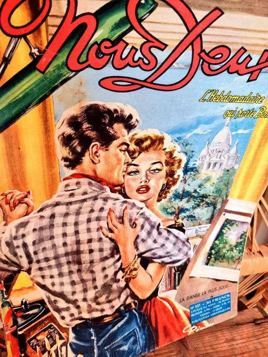 Vintage 50's Nous Deux Magazine - Yatva