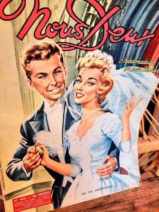 Vintage 50's Nous Deux Magazine - Yatva
