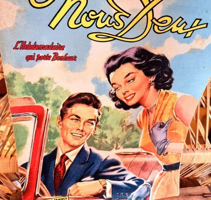Vintage 50's Nous Deux Magazine - Yatva