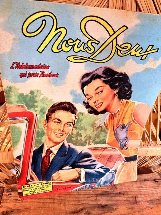 Vintage 50's Nous Deux Magazine - Yatva