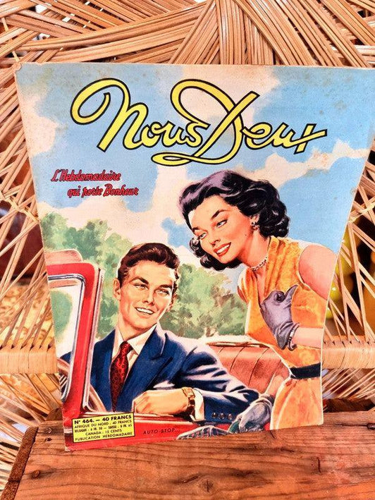 Vintage 50's Nous Deux Magazine - Yatva