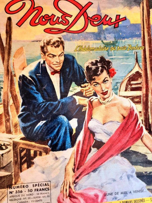 Vintage 50's Nous Deux Magazine - Yatva