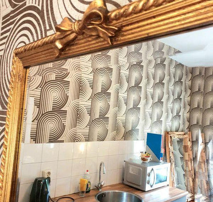 Vintage 50's Rococco Mirror - Yatva