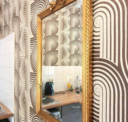 Vintage 50's Rococco Mirror - Yatva