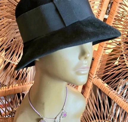 Vintage 50's Toque Hat - Yatva