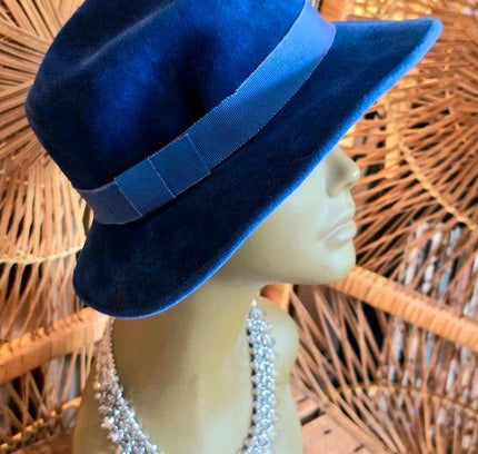 Vintage 50's Trilby Hat - Yatva