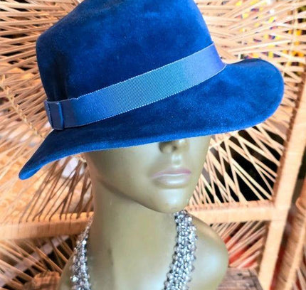 Vintage 50's Trilby Hat - Yatva