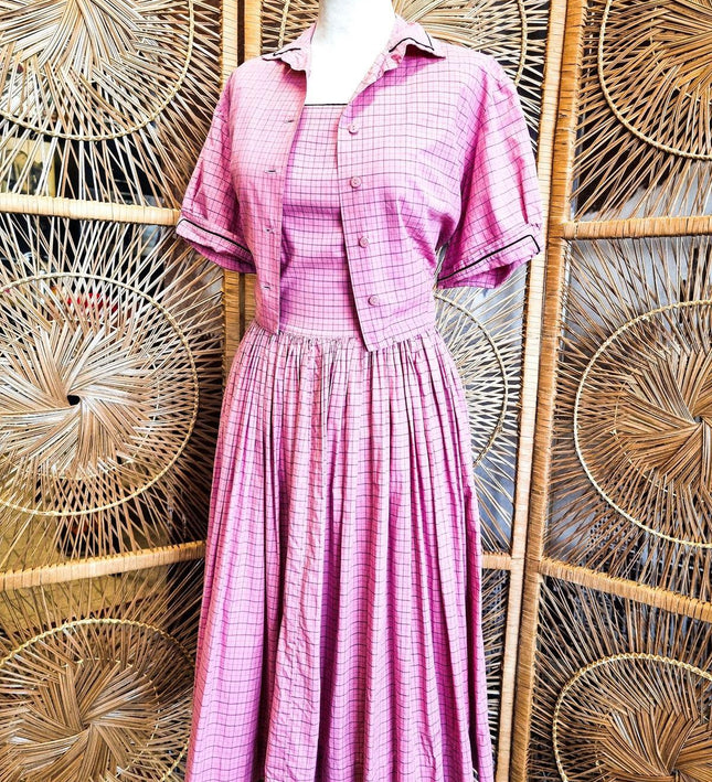 Vintage 50's Two - piece Horrockses Dress Suit - Yatva