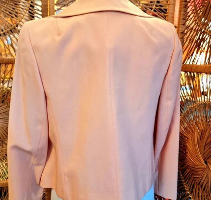 Vintage 50's Weinberg Peach Wool Jacket - Yatva