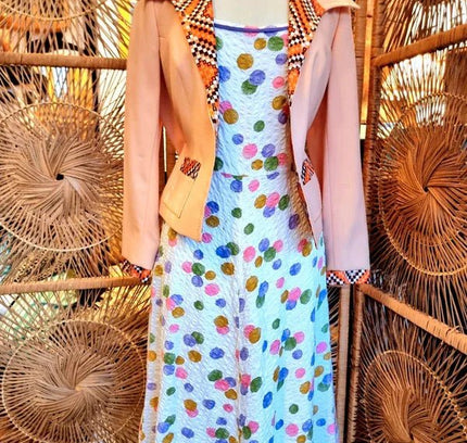 Vintage 50's Weinberg Peach Wool Jacket - Yatva