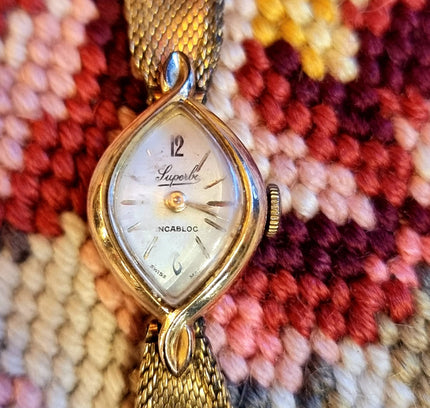 Vintage 50's/60's Luperbe Incabloc Watch - Yatva
