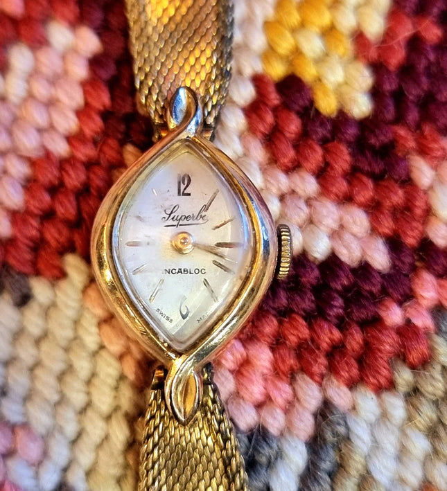 Vintage 50's/60's Luperbe Incabloc Watch - Yatva