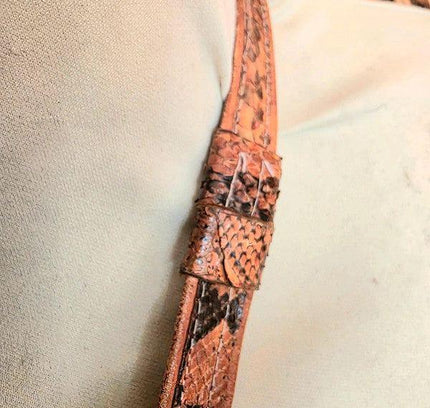Vintage 50's/60's Reptile Snakeskin Bag - Yatva