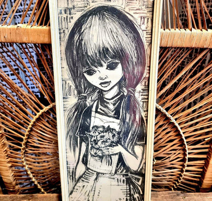 Vintage 60's / 70s Art Picture - Yatva