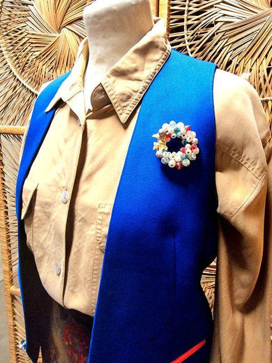 Vintage 60s / 70s Brooch - Yatva