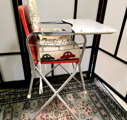 Vintage 60s / 70s Children High Chair - Yatva