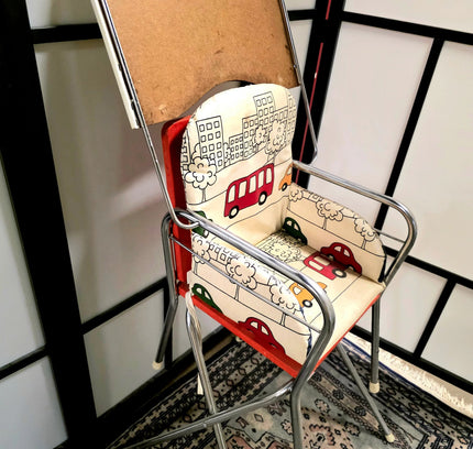 Vintage 60s / 70s Children High Chair - Yatva