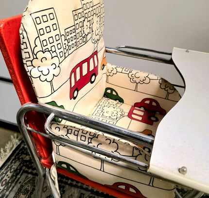 Vintage 60s / 70s Children High Chair - Yatva