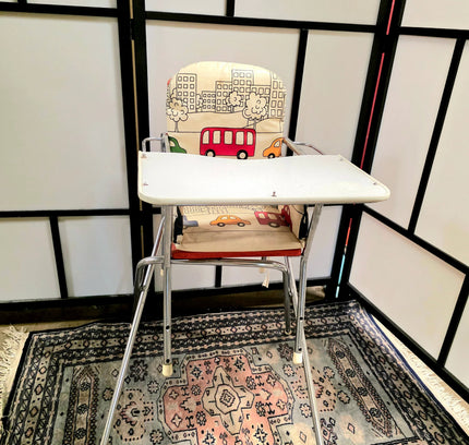 Vintage 60s / 70s Children High Chair - Yatva