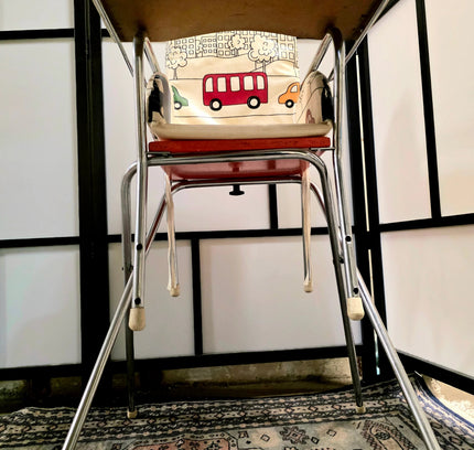 Vintage 60s / 70s Children High Chair - Yatva
