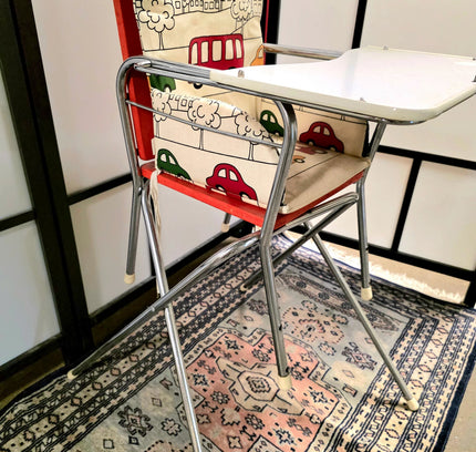 Vintage 60s / 70s Children High Chair - Yatva