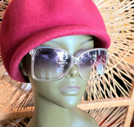 Vintage 60's / 70's Cloche Hat - Yatva