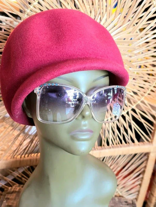 Vintage 60's / 70's Cloche Hat - Yatva