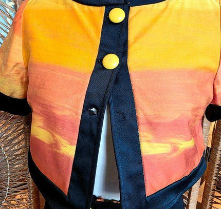 Vintage 60s / 70s Cropped 2 - Piece Suit - Yatva