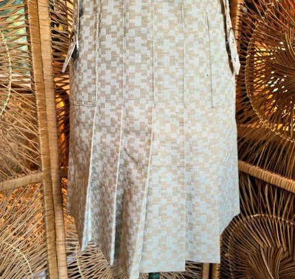 Vintage 60s / 70s Eural Pleated Mini Skirt - Yatva
