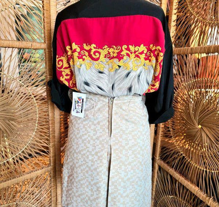 Vintage 60s / 70s Eural Pleated Mini Skirt - Yatva