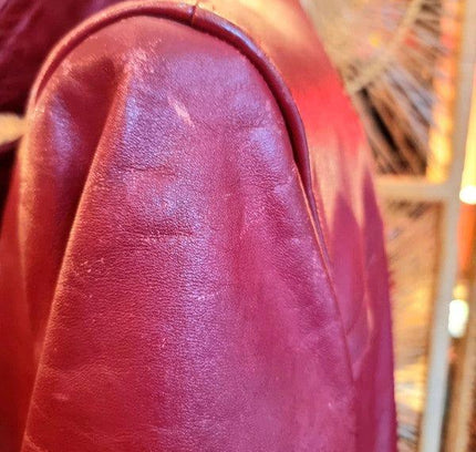 Vintage 60s / 70s Evlo Leather Clothing Jacket - Yatva