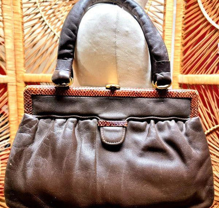 Vintage 60s /70s Hand Bag - Yatva