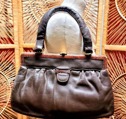 Vintage 60s /70s Hand Bag - Yatva