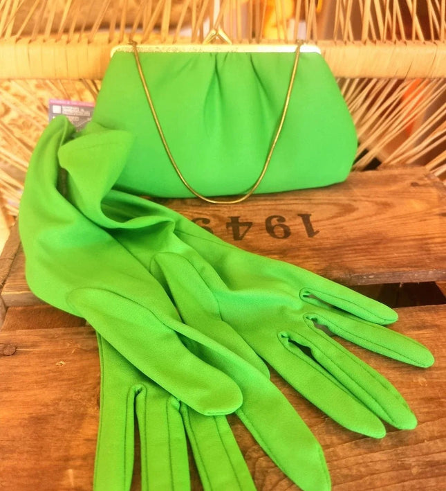 Vintage 60´s / 70´s Handbag and gloves Set - Yatva