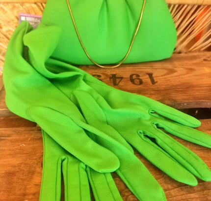 Vintage 60´s / 70´s Handbag and gloves Set - Yatva