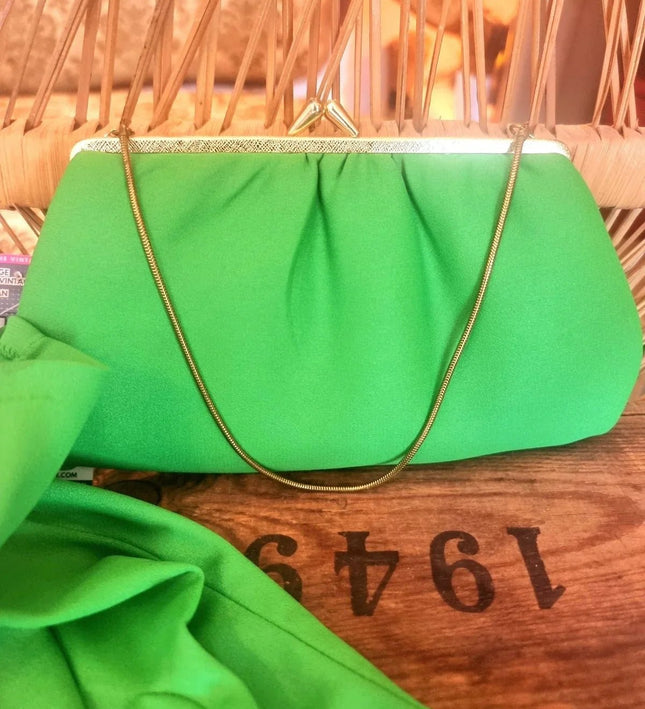 Vintage 60´s / 70´s Handbag and gloves Set - Yatva