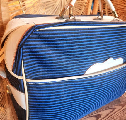 Vintage 60's / 70's Holdall Weekend Bag - Yatva