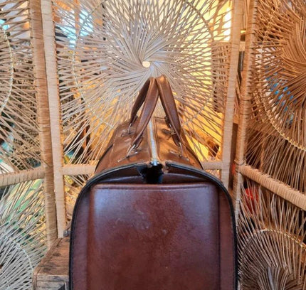 Vintage 60's / 70's Holdall Weekend Bag - Yatva