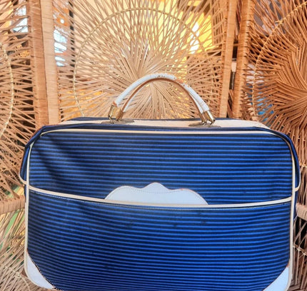 Vintage 60's / 70's Holdall Weekend Bag - Yatva