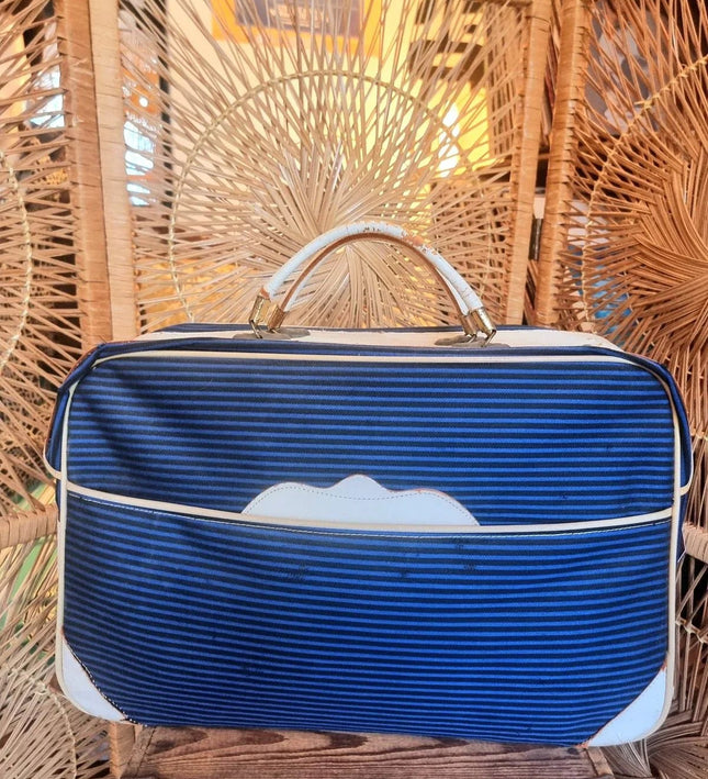 Vintage 60's / 70's Holdall Weekend Bag - Yatva
