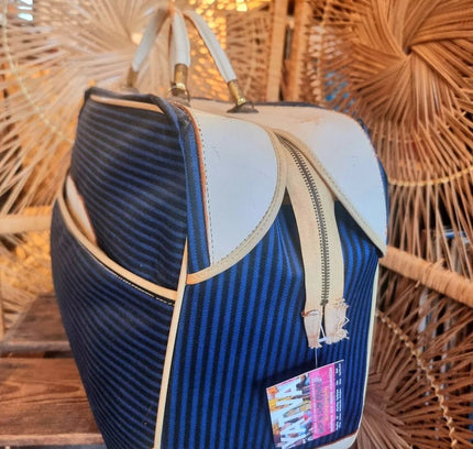 Vintage 60's / 70's Holdall Weekend Bag - Yatva