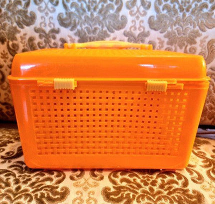 Vintage 60's / 70's Lega Mople Storage Basket - Yatva